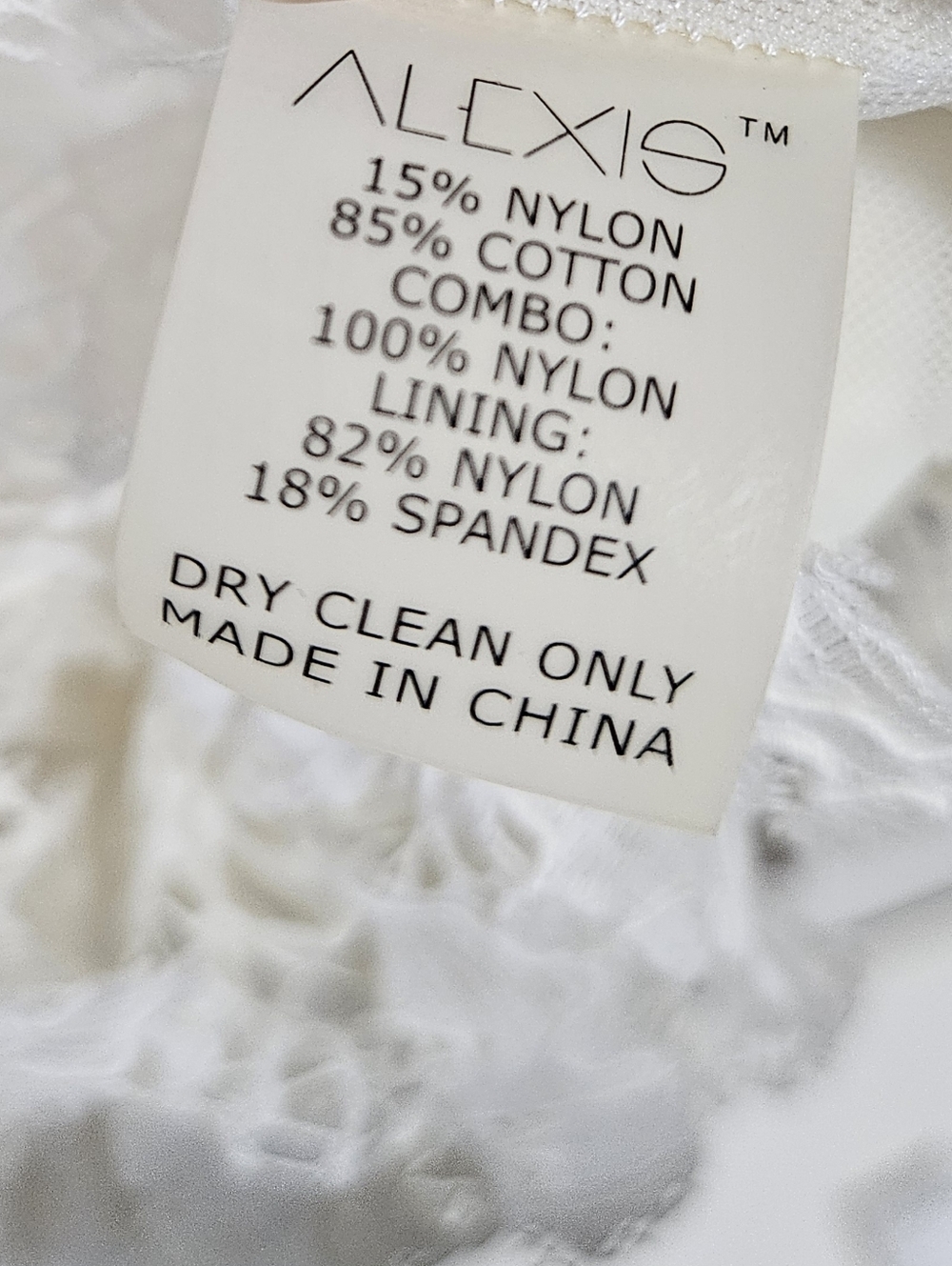 SOLD ALEXIS Sonia White Lace Mini Dress XS  Fringe - Picture 10 of 10